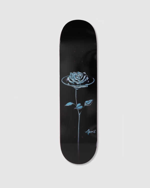 April Chrome Rose Deck Black
