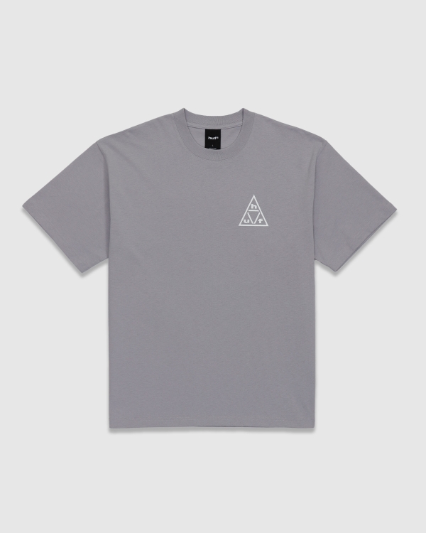 Huf Triple Triangle T-Shirt Lilac Chalk/White