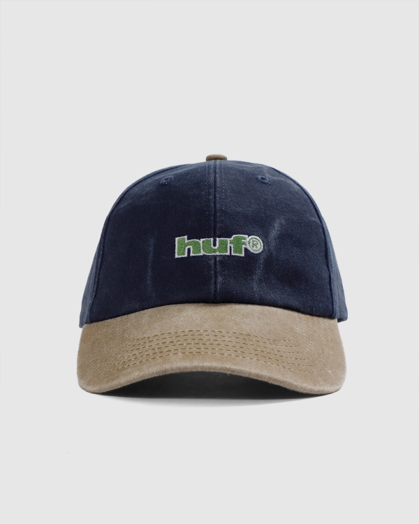 Huf Two Tone 89 Washed 6 Panel Navy