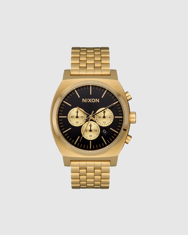 Nixon Time Teller Chrono Gold/Black/Gold