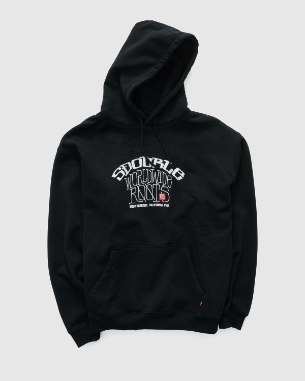 S Double Arch Roots PO Hood Black