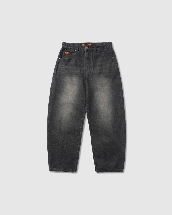Butter Goods Baggy Denim Jeans Slub Black