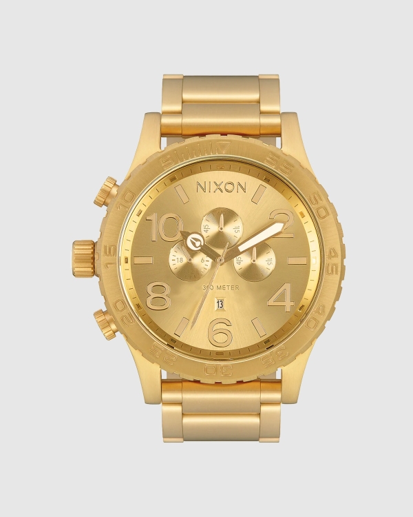 Nixon 51 30 Chrono All Gold