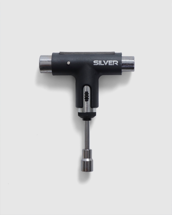 Silver Tool Black