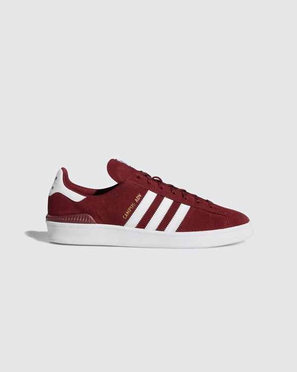 Adidas Campus ADV Burgundy/White/White
