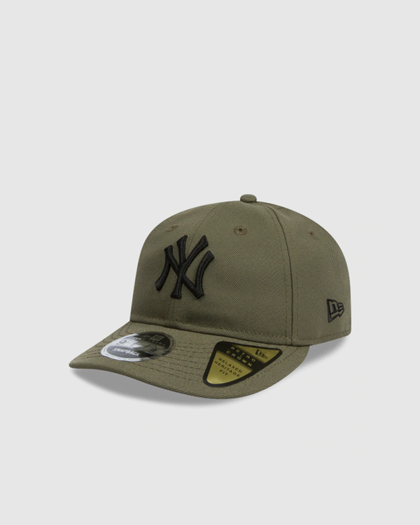 New Era 950RC NY Yankees Snapback Olive Base Hit