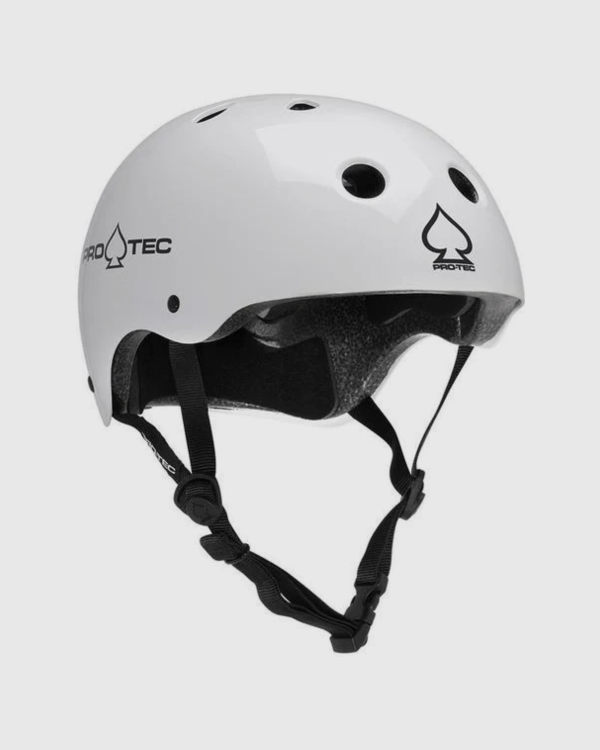 Pro Tec Classic Certified Helmet Gloss White