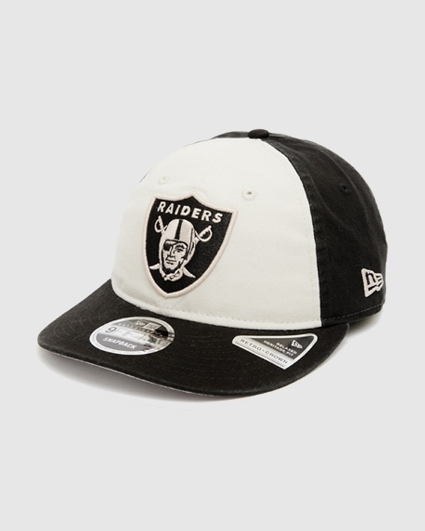 New Era 950RC Oakland Raiders Retro Snapback Stone/Black