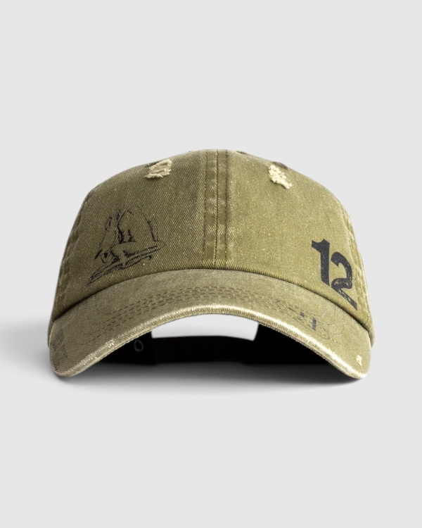 Jungles Sketches Strapback Green