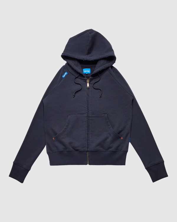 Larriet Womens Enrico Zip Hood Ocean