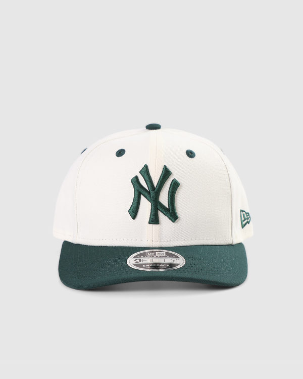 New Era 950OF Cauliflower New York Yankees Snapback Chrome White/Dark Green