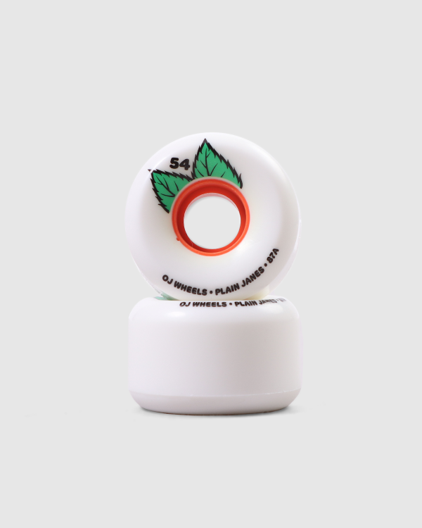 OJ Plain Jane Keyframe 87a Wheels White
