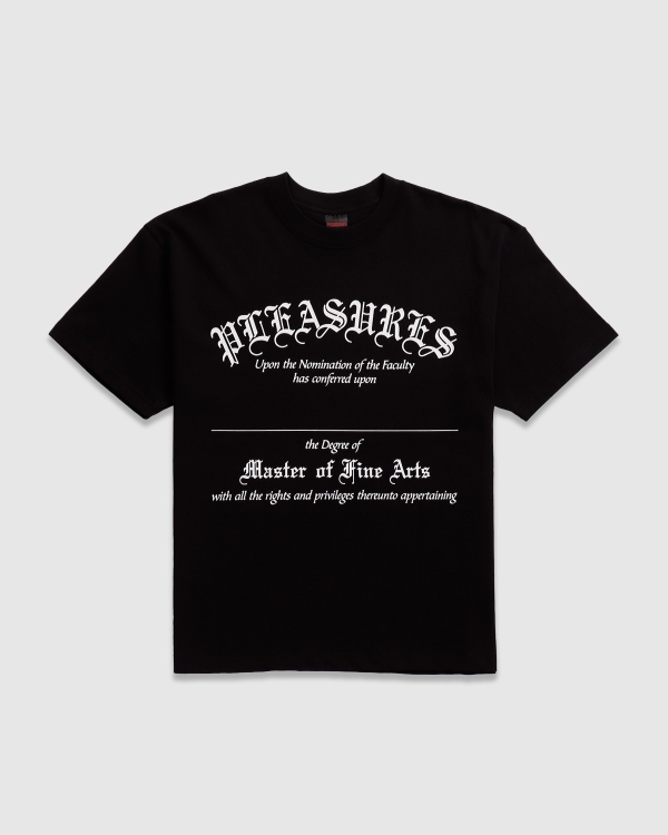 Pleasures Now Degree T-Shirt Black