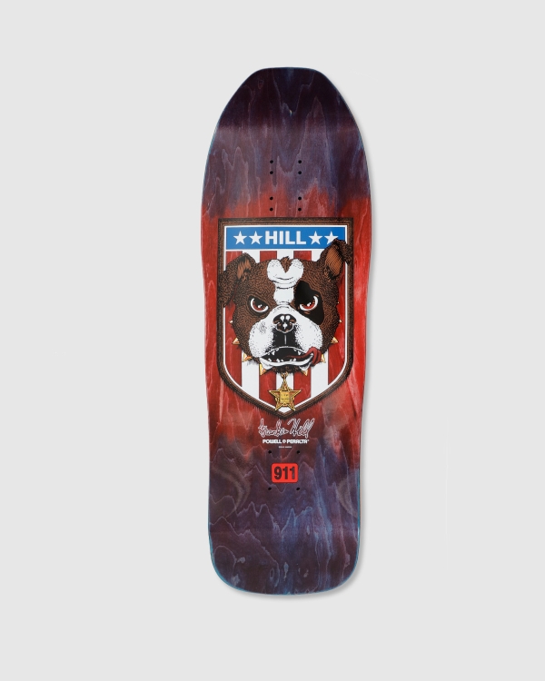 Powell Peralta Frankie Hill Bulldog Deck Blue/Red Fade