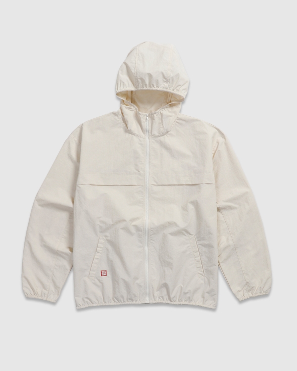 S Double Deckside Windbreaker Jacket Natural