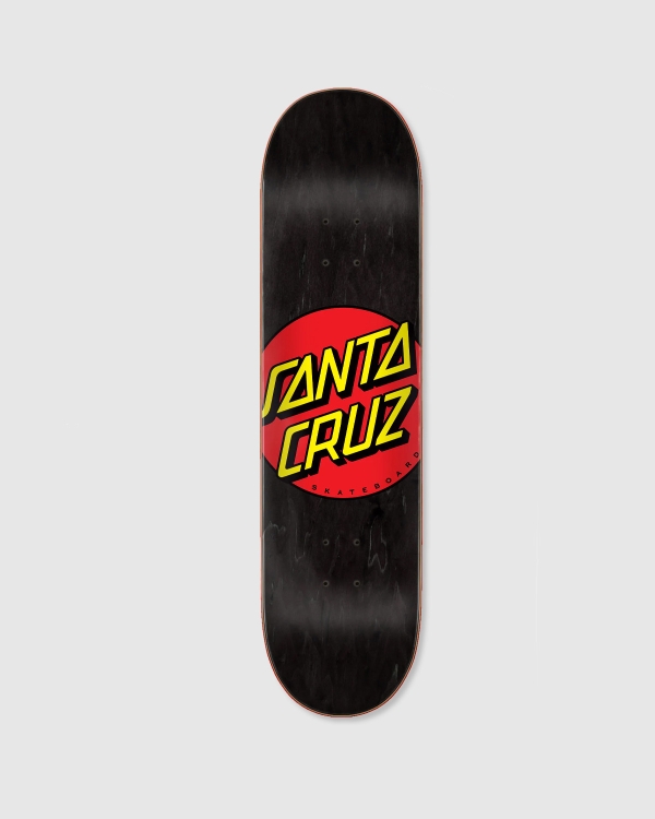 Santa Cruz Classic Dot Deck Black