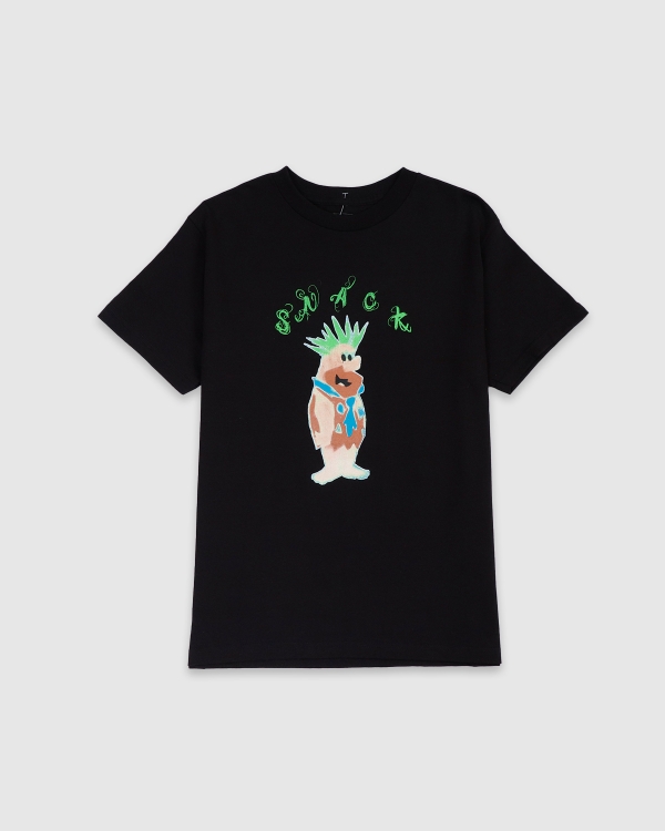 Snack Bedrock T-Shirt Black
