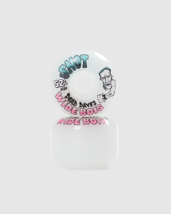 Snot Wheels Dead Daves Wide Boys 101A Wheels Natural