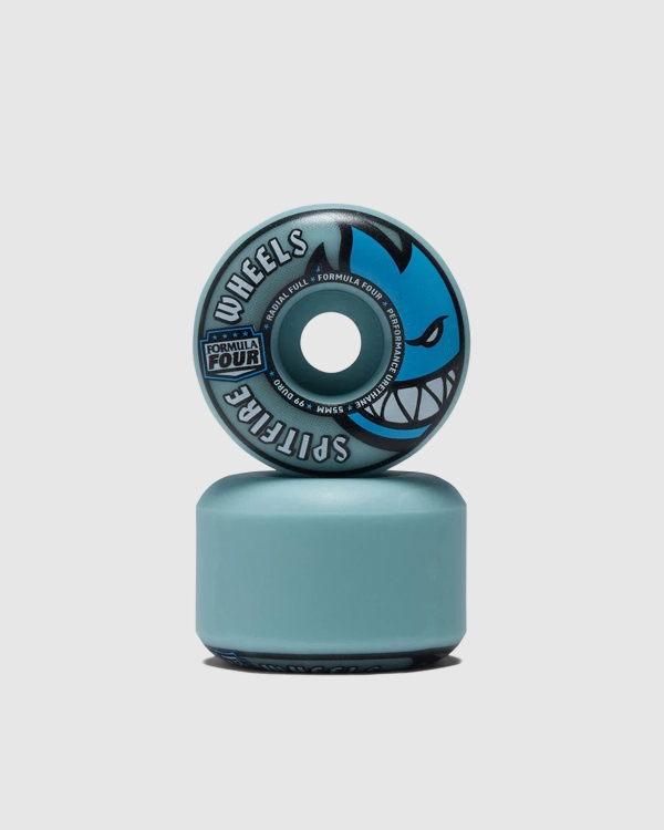Spitfire Formula 4 99D Team Colours Radial Full Wheels Light Blue