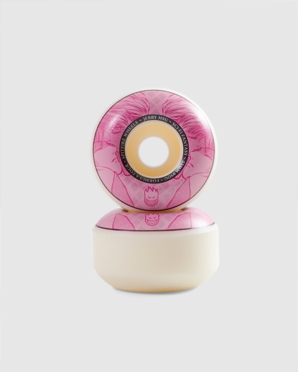 Spitfire x Sci Fi Fantasy Formula 4 99D Jerry Hsu Classic Wheels Natural