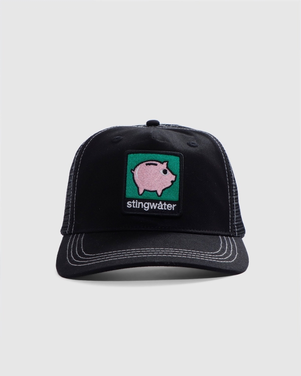 Stingwater Piggy Bank Trucker Black