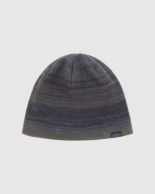thisisneverthat x Gramicci Pattern Knit Beanie Light Navy