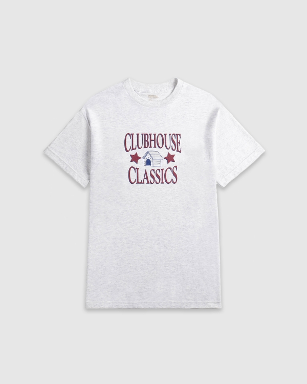Triple 6 Clubhouse Classics T-Shirt Ash Grey