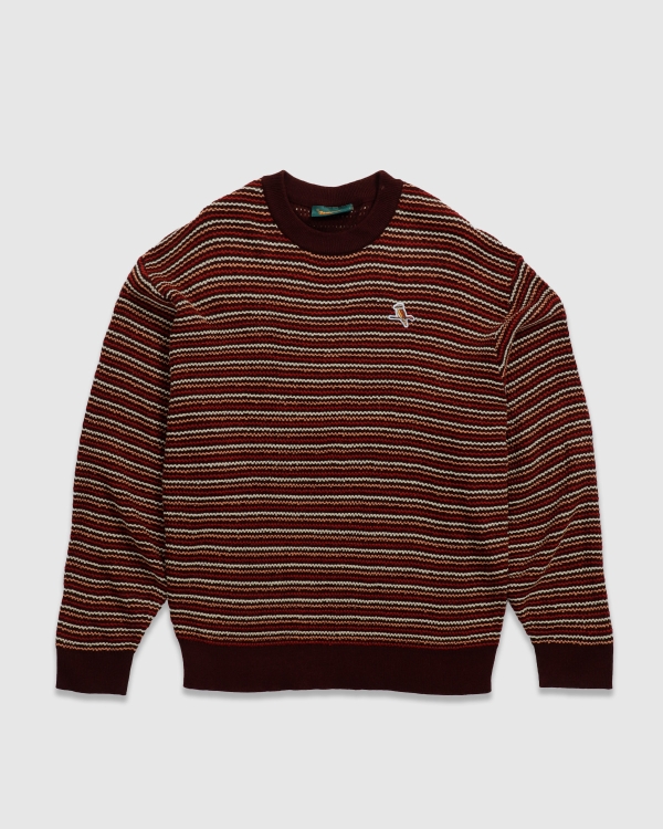 Walker Gold Label Grid Knit Chocolate