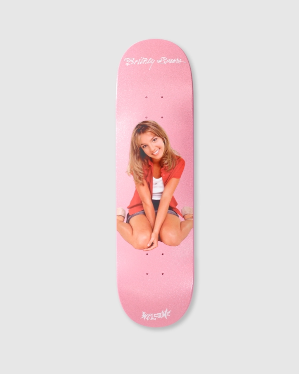 Welcome x Britney Spears Baby One More Time Deck Pink Glitter