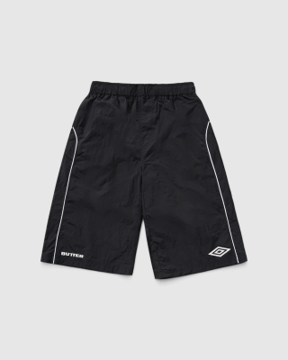 Butter Goods x Umbro Long Track Shorts Black
