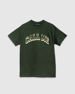 Call Me 917 Dice T-Shirt Dark Green