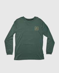 RVCA VA All The Ways Long Sleeve T-Shirt Balsam Green