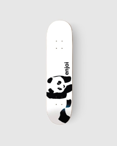 Enjoi Panda Logo Wide R7 Deck Whitey