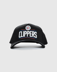 Mitchell and Ness Black/Team Colour Snapback Los Angeles Clippers