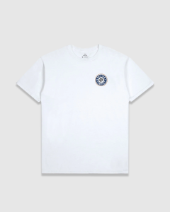 Brixton Rage T-Shirt White/Blue