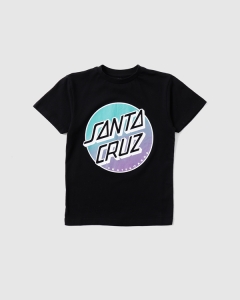 Santa Cruz Other Fade Dot Youth T-Shirt Black