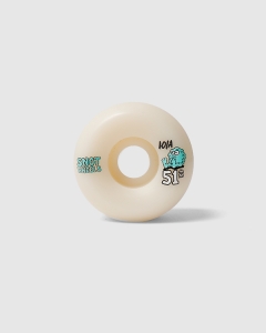 Snot Wheels Team 101a Conical Wheels White
