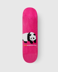 Enjoi Peekaboo Panda R7 Deck Pink