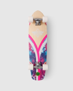 Dusters Flashback Tie Dye Complete Cruiser Pink/Blue
