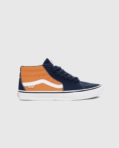 Vans Skate Grosso Mid Navy/Orange