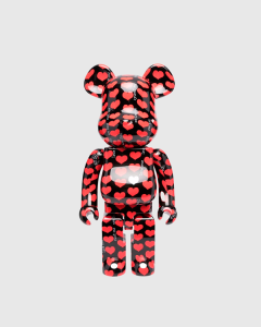 Medicom Toy Be@rbrick BB Black Heart 1000% Collectible Figurine Multi
