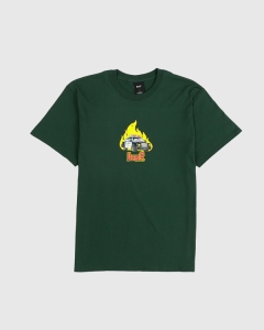 Huf Roasted T-Shirt Dark Green