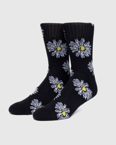Huf In Bloom Sock Black