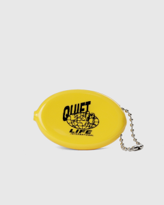 The Quiet Life Globe Coin Pouch Neon Yellow