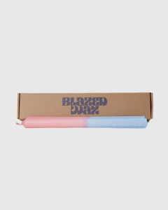 Blazed Wax Slush Puppy Candlesticks Pink/Blue