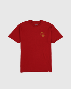 Spitfire Classic Swirl T-Shirt Cardinal/Gold