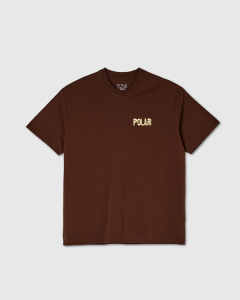 Polar Earthquake Logo T-Shirt Brown