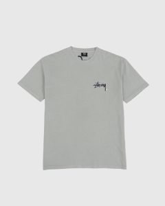 Stussy Shadow Stock T-Shirt Pigment Pale Grey
