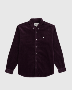 Carhartt WIP Madison Cord LS Shirt Dark Iris/Wax