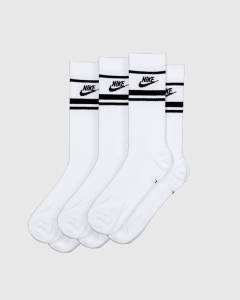 Nike NSW Everyday Essential Crew 3 Pk Socks White/Black/White